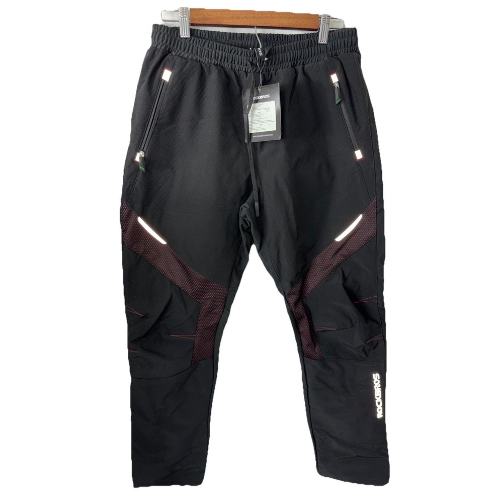 ROCKBROS Winter Cycling Pants  Ergonomics Mens XL Windproof Thermal Bike Pants